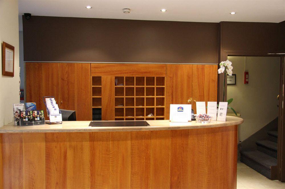 Best Western Quartier Latin Pantheon Párizs Beltér fotó